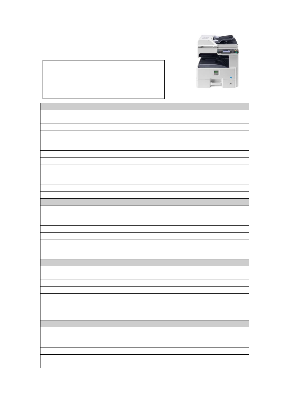 Fs-6525mfp | Kyocera CUA 25307 User Manual | Page 22 / 87