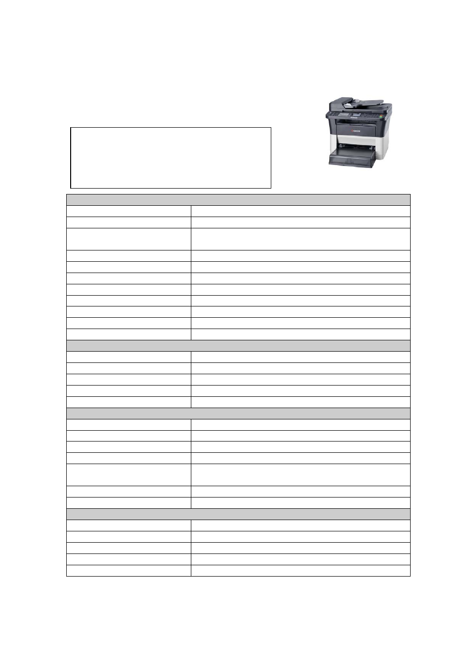 Fs-1320mfp | Kyocera CUA 25307 User Manual | Page 4 / 87