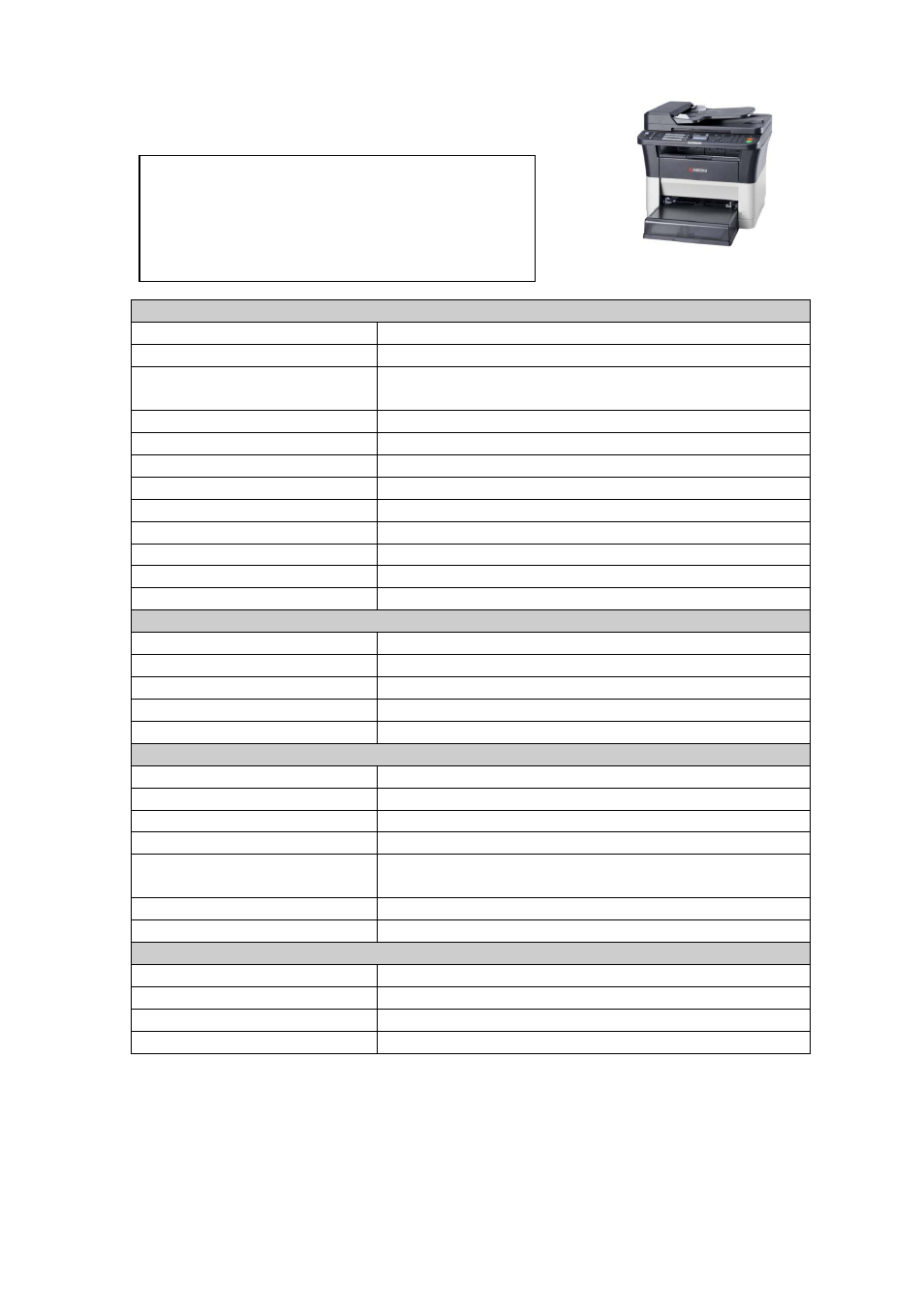 Fs-1325mfp | Kyocera CUA 25307 User Manual | Page 6 / 87