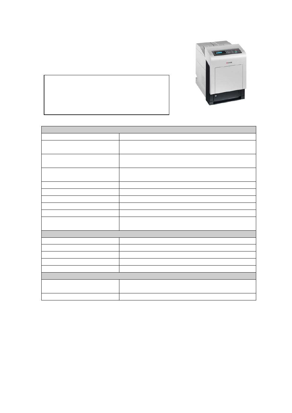 Fs-c5350dn | Kyocera CUA 25307 User Manual | Page 79 / 87