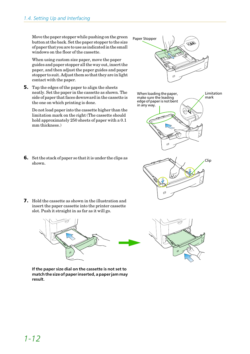 Kyocera FS1750 User Manual | Page 31 / 124