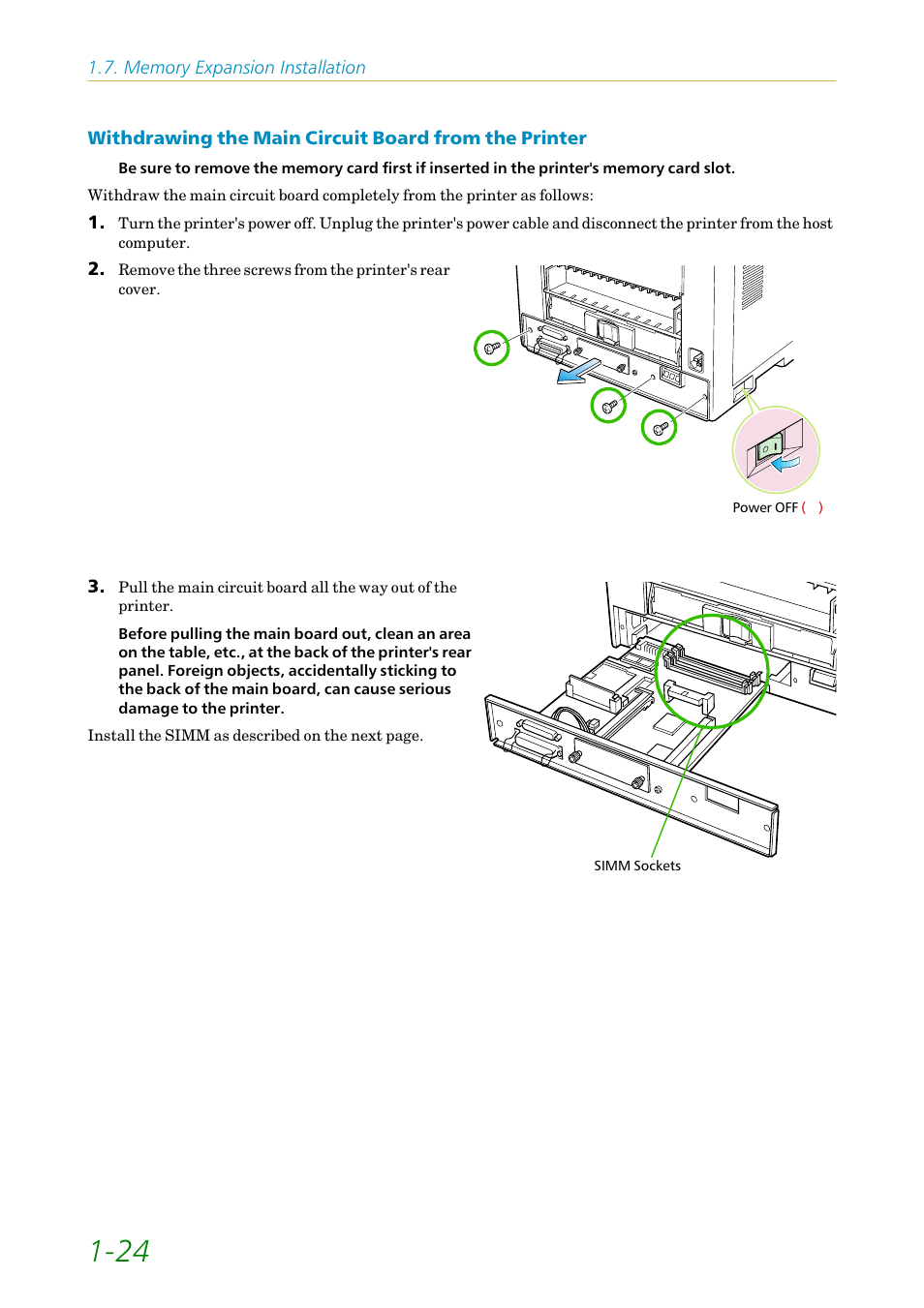 Kyocera FS1750 User Manual | Page 43 / 124