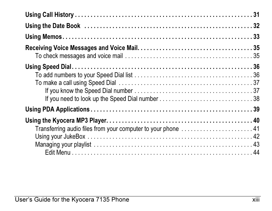Kyocera 7135 User Manual | Page 15 / 112