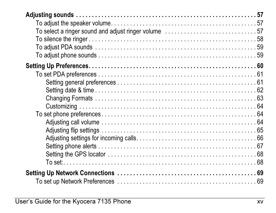 Kyocera 7135 User Manual | Page 17 / 112