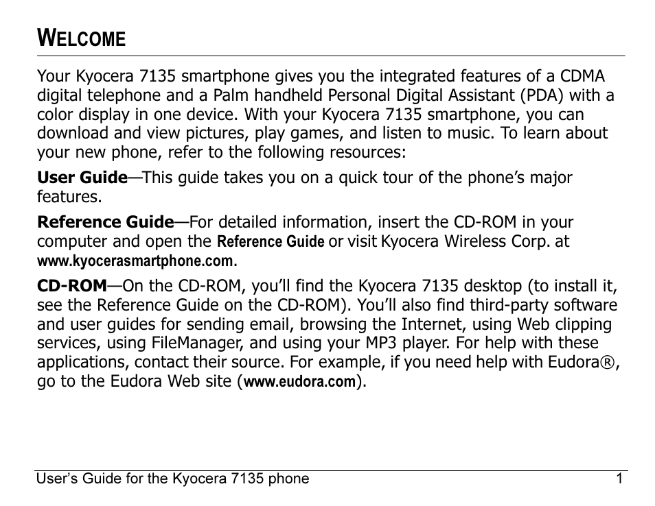 Kyocera 7135 User Manual | Page 19 / 112