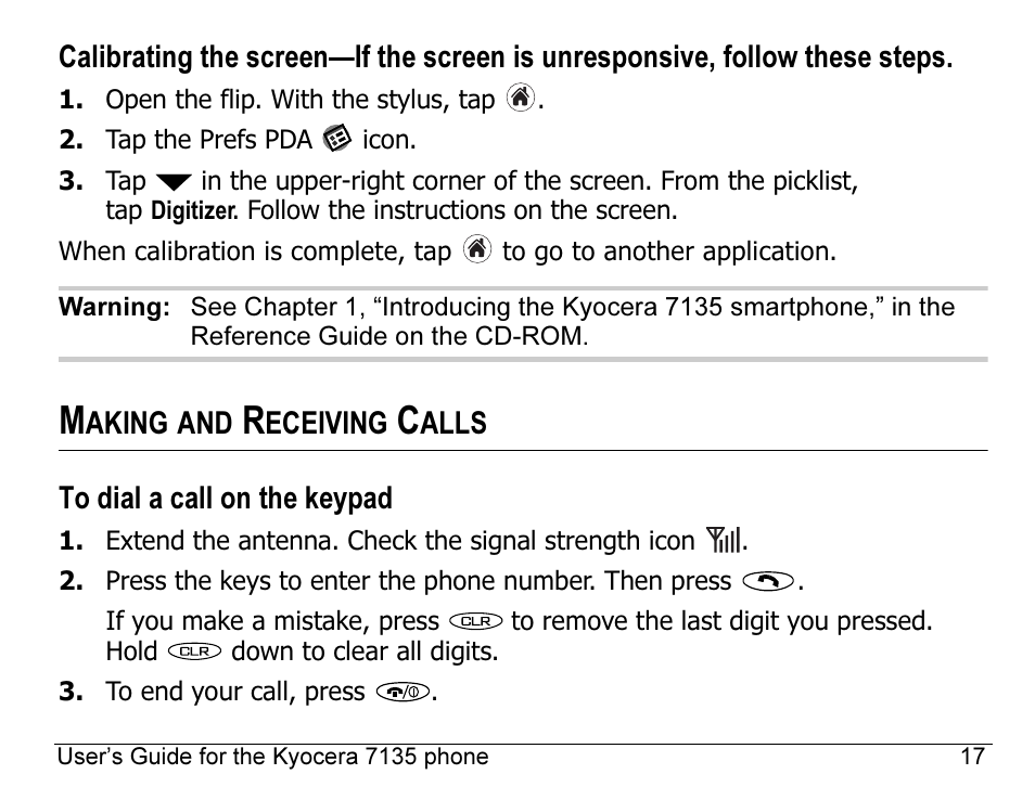 Kyocera 7135 User Manual | Page 35 / 112