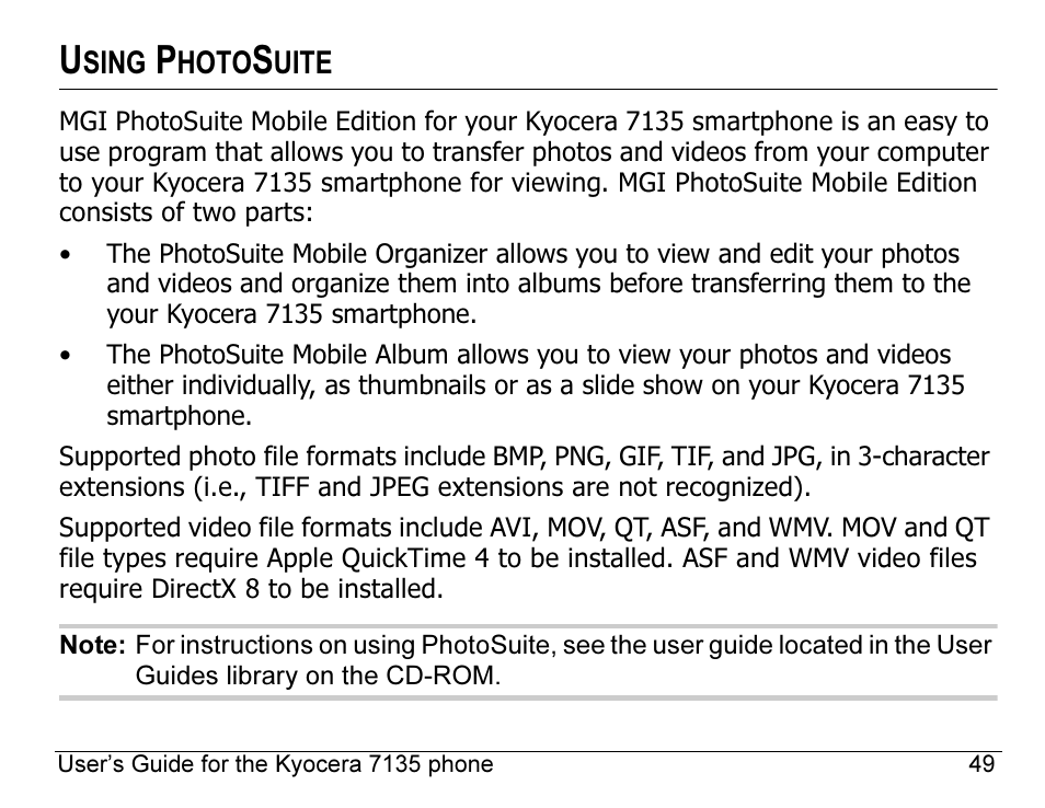 Kyocera 7135 User Manual | Page 67 / 112