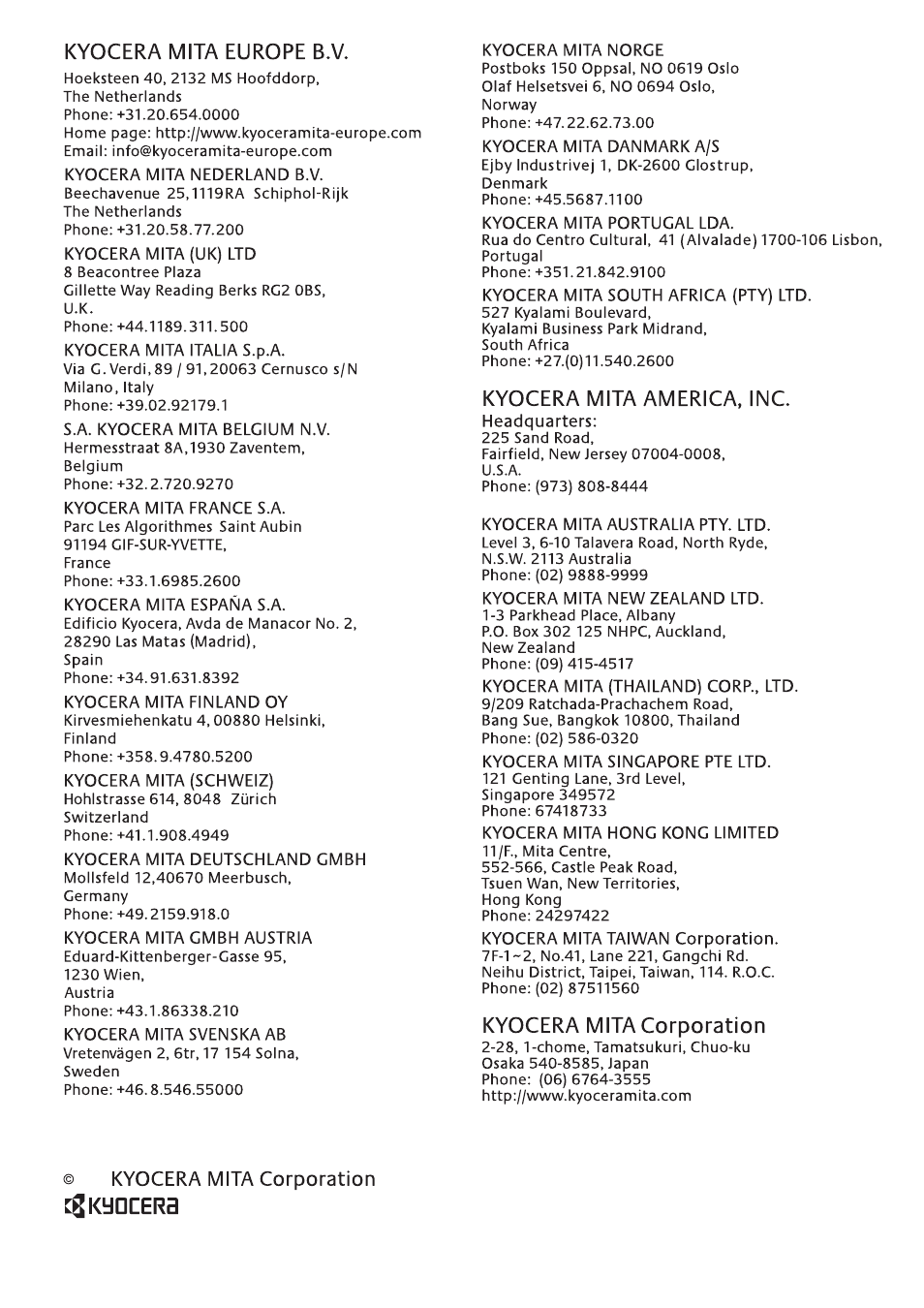 Kyocera KM-NET User Manual | Page 19 / 20