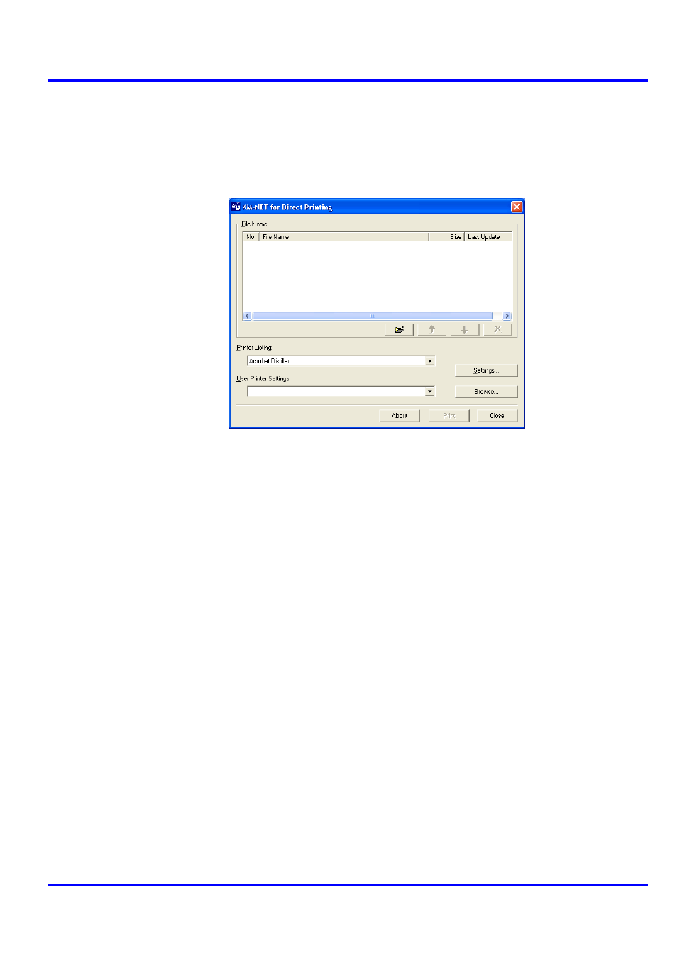 Printing pdf | Kyocera KM-NET User Manual | Page 7 / 20