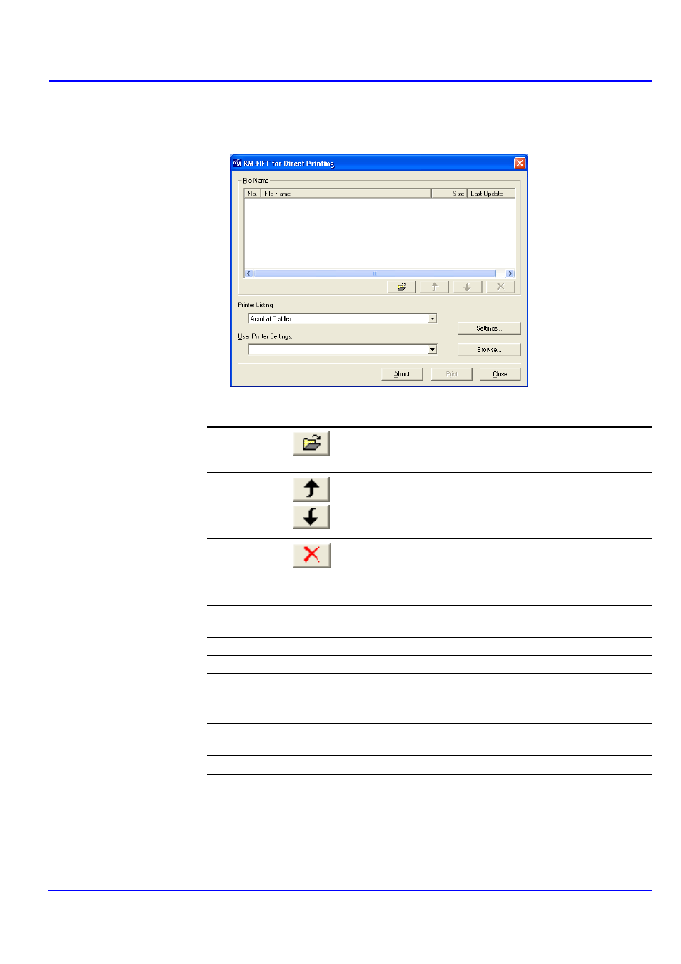 Names and functions | Kyocera KM-NET User Manual | Page 9 / 20