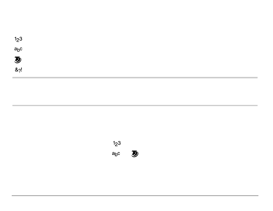 Text entry modes, Entering numbers | Kyocera S14 User Manual | Page 50 / 123