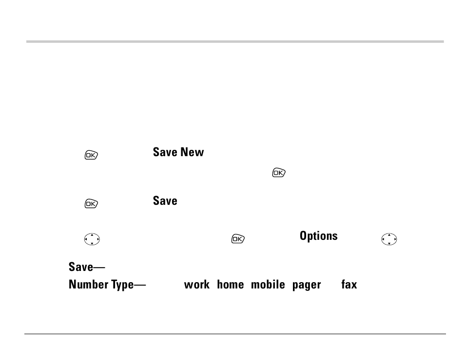 Saving a new contact | Kyocera S14 User Manual | Page 57 / 123