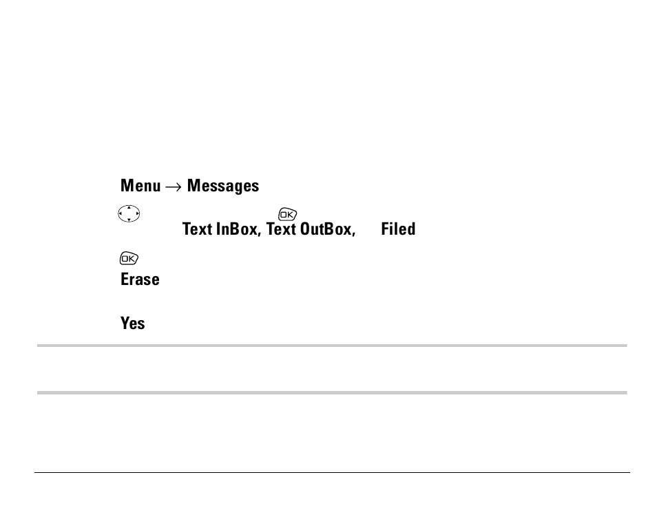 Erasing text messages | Kyocera S14 User Manual | Page 73 / 123