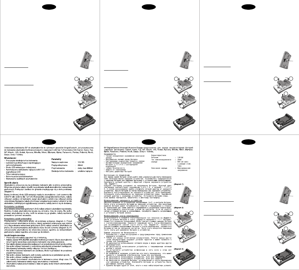 Rus 1 2 1 2 pl, Hr/bih | Kyocera EZ Digital User Manual | Page 3 / 4