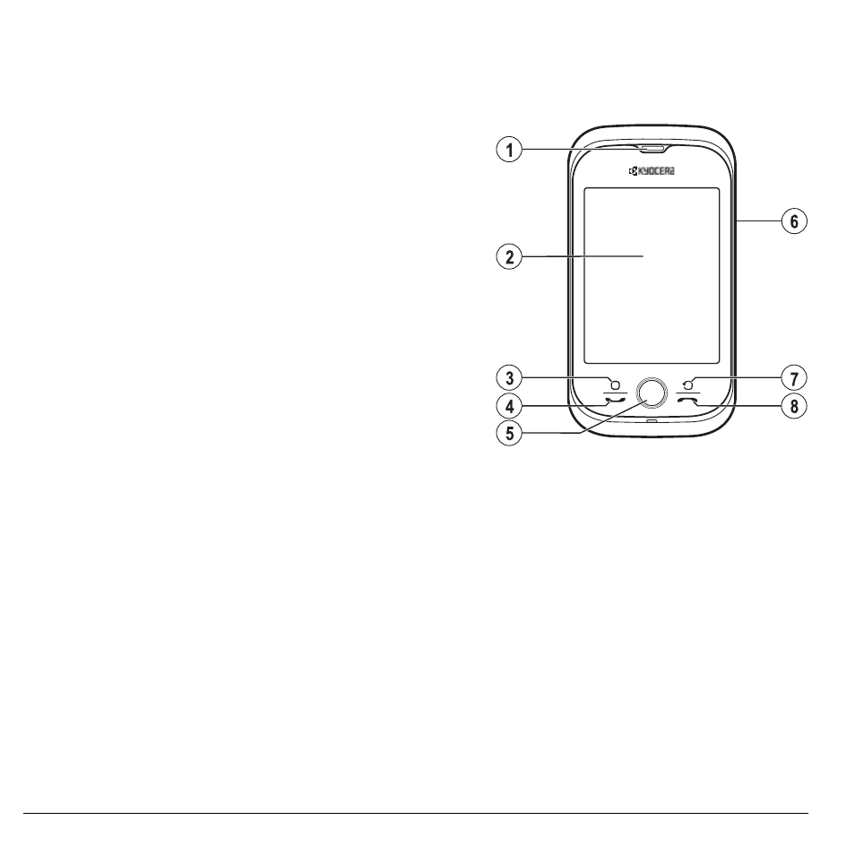 Phone overview, Get to know your phone | Kyocera Rio E3100 User Manual | Page 12 / 88