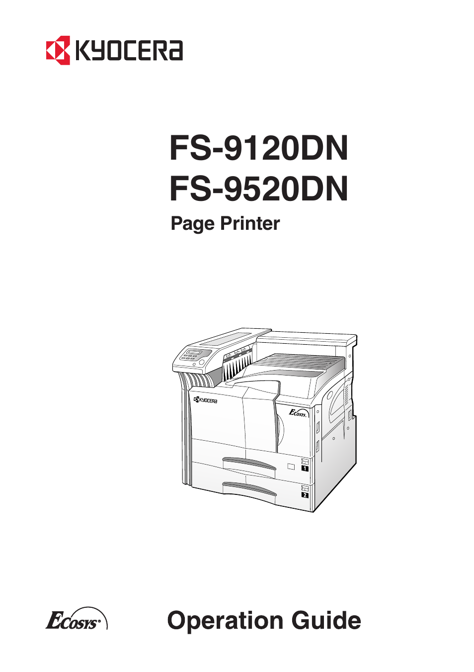 Kyocera ECOSYS FS-9520DN User Manual | 115 pages