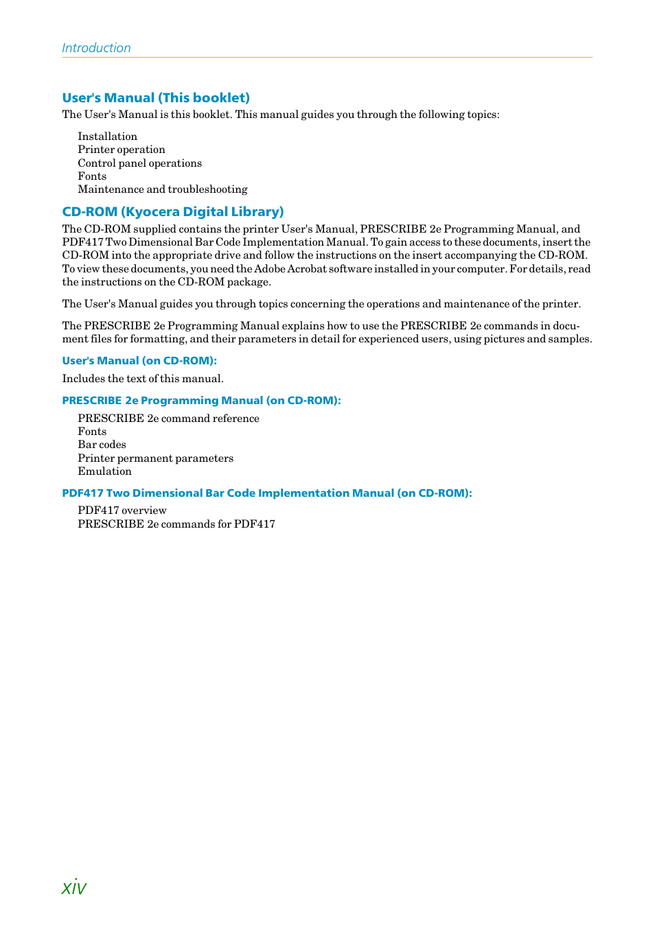 Kyocera FS-1200 User Manual | Page 15 / 119