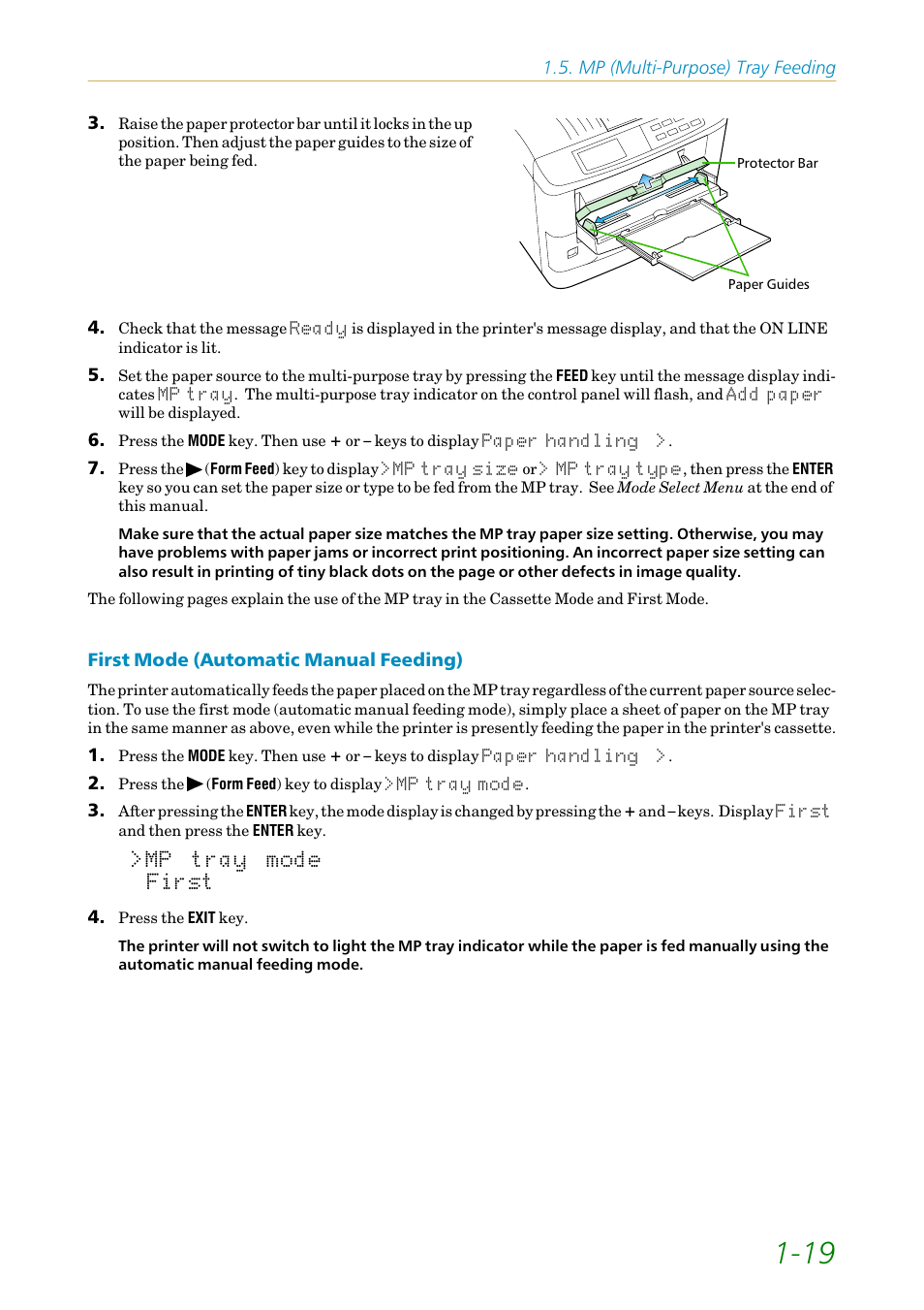 Kyocera FS-1200 User Manual | Page 38 / 119