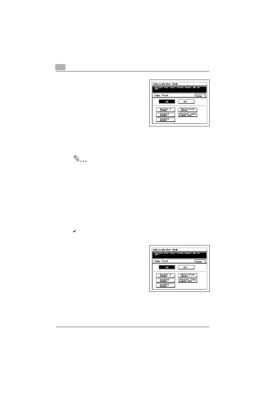 To change the account numbers registered -4 | Kyocera KM-C1530 User Manual | Page 174 / 280