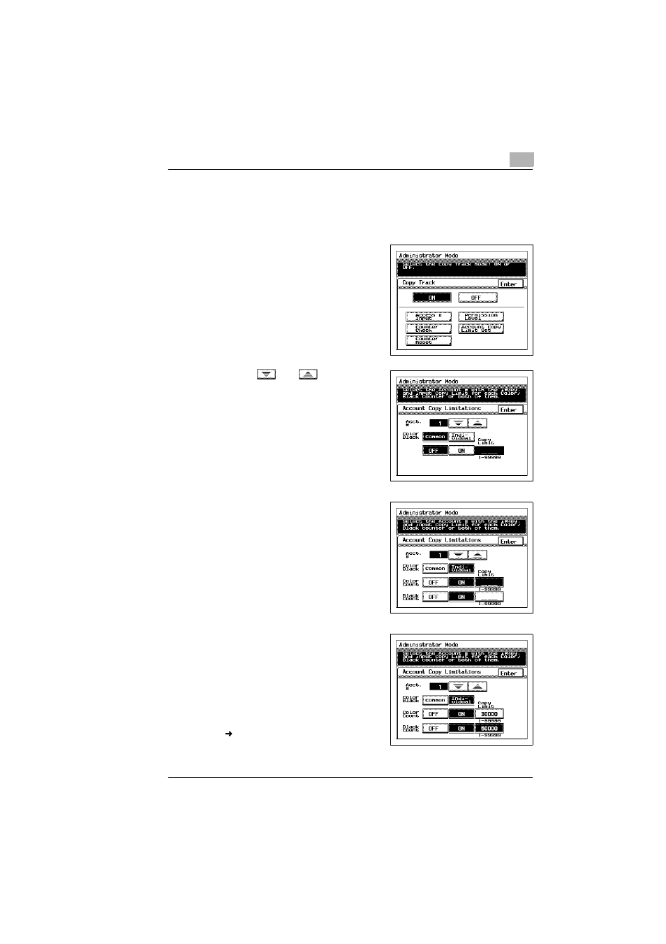 To limit the number of copies for an account -11, To clear a paper misfeed in the copier | Kyocera KM-C1530 User Manual | Page 181 / 280