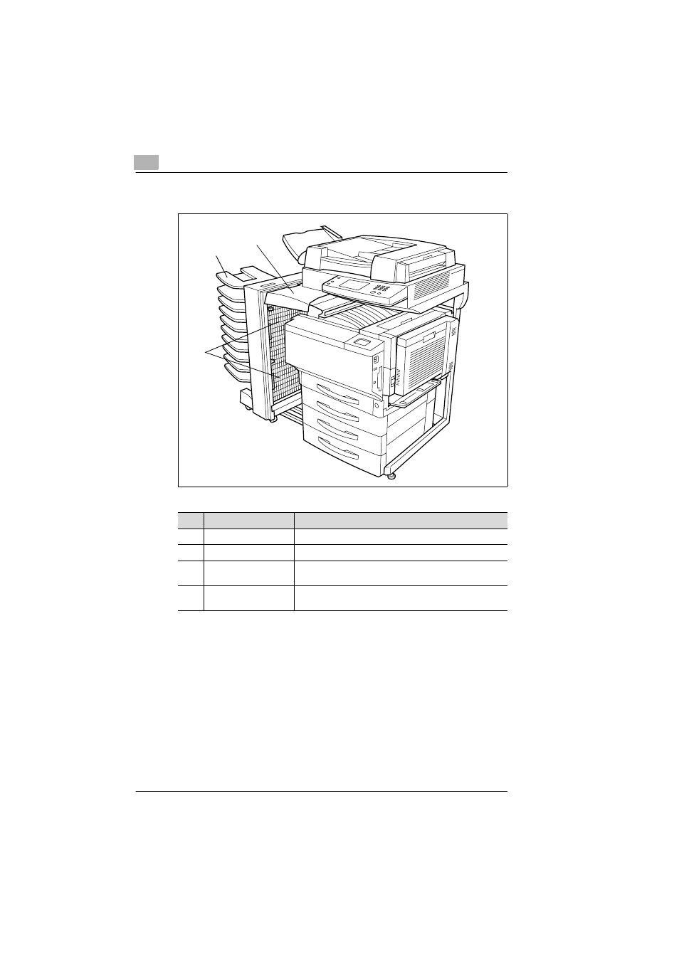 Mailbin sorter (optional) -16 | Kyocera KM-C1530 User Manual | Page 38 / 280