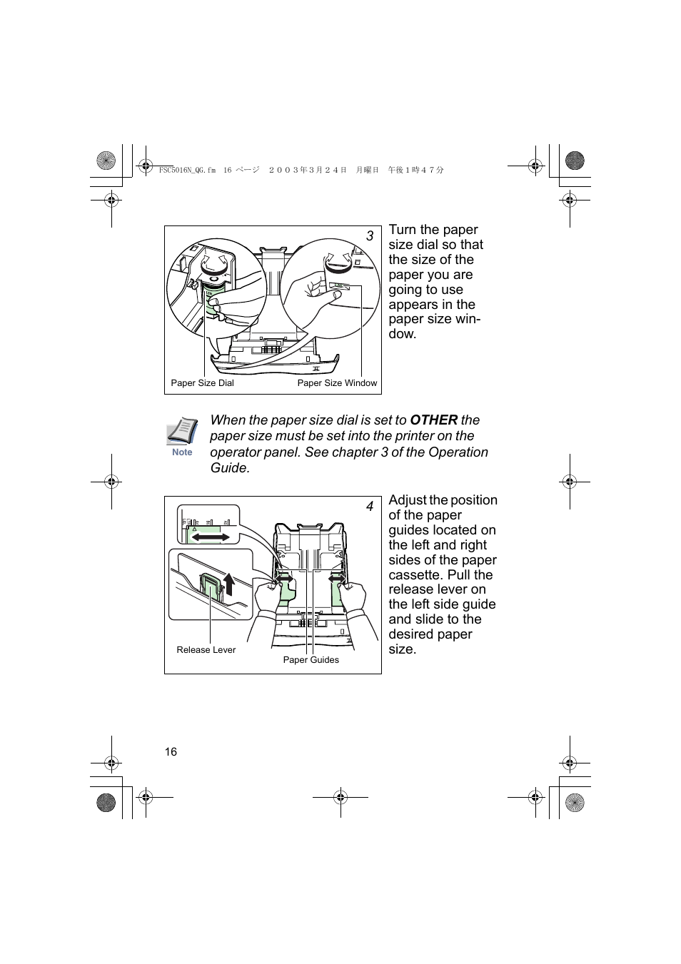 Kyocera FS-C5016N User Manual | Page 18 / 44