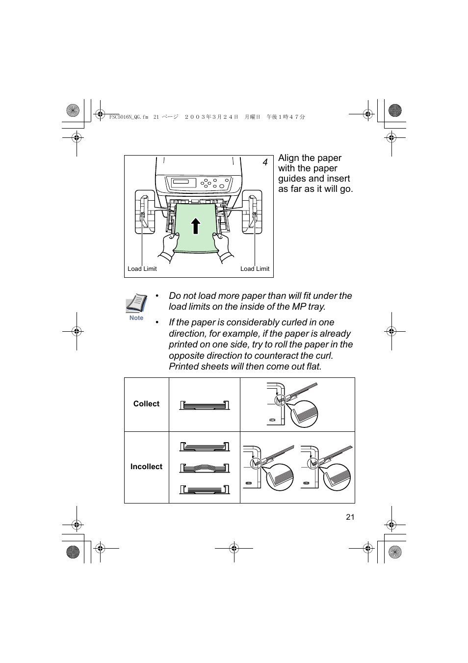 Kyocera FS-C5016N User Manual | Page 23 / 44