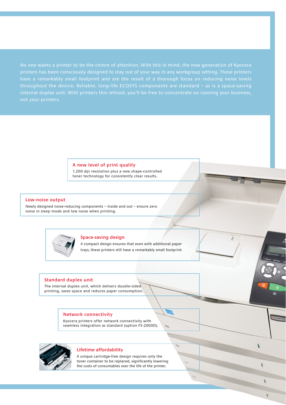 Kyocera FS 2000D User Manual | Page 3 / 8