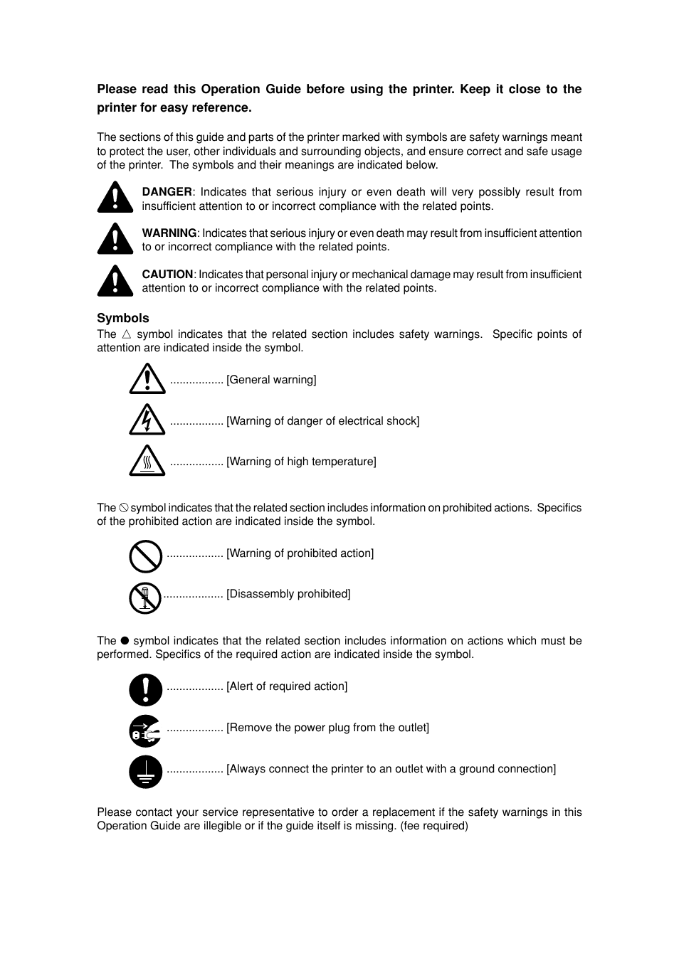 Kyocera KM-P4850w User Manual | Page 3 / 68
