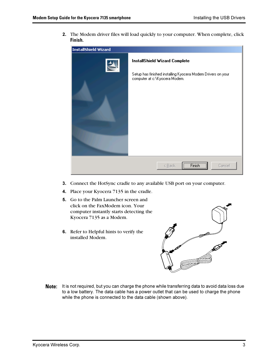 Kyocera 7135 Smartphone User Manual | Page 5 / 12