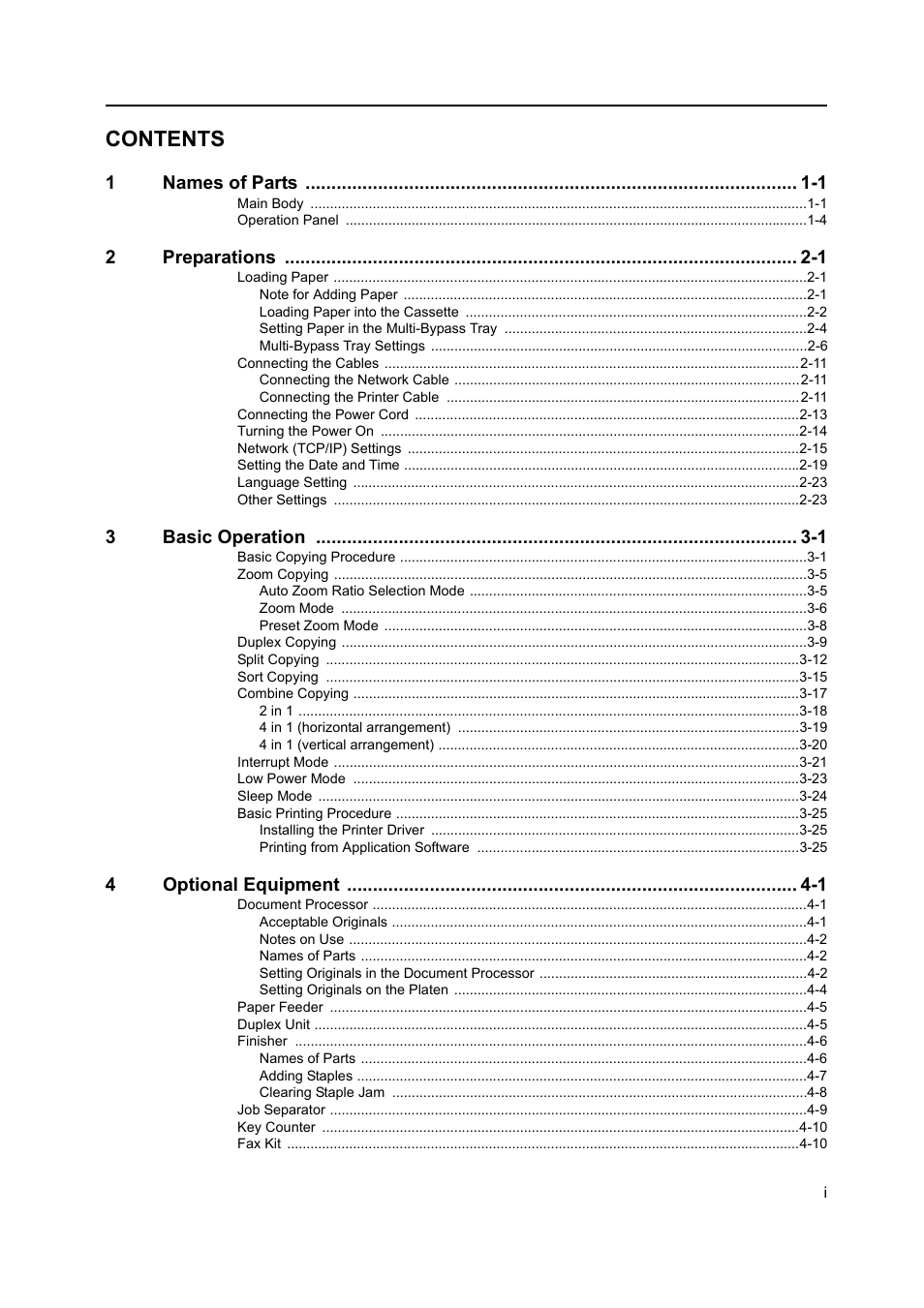 Kyocera 1650 User Manual | Page 3 / 140