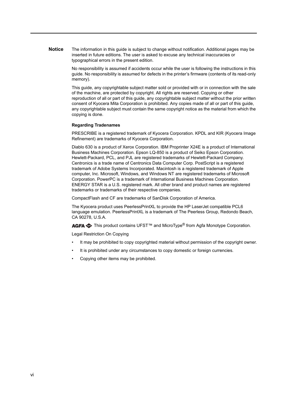 Kyocera 1650 User Manual | Page 8 / 140