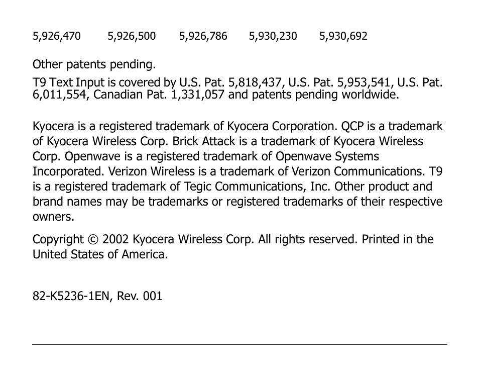 Kyocera 2100 Series User Manual | Page 4 / 123