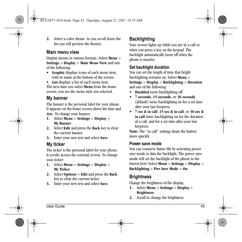 Kyocera Deco E1000 User Manual | Page 51 / 80