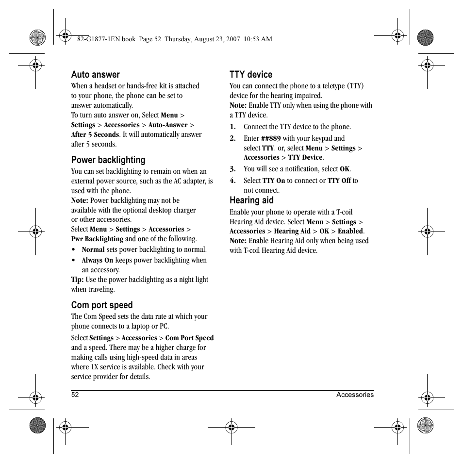 Kyocera Deco E1000 User Manual | Page 60 / 80