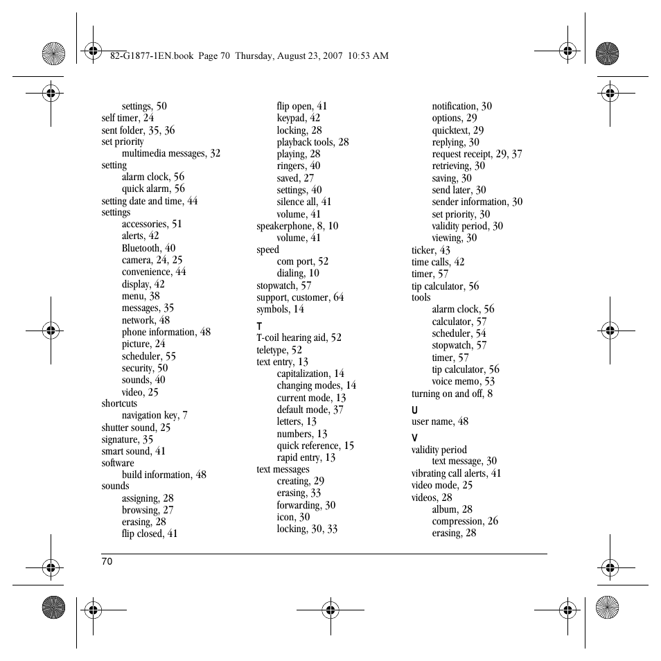 Kyocera Deco E1000 User Manual | Page 78 / 80