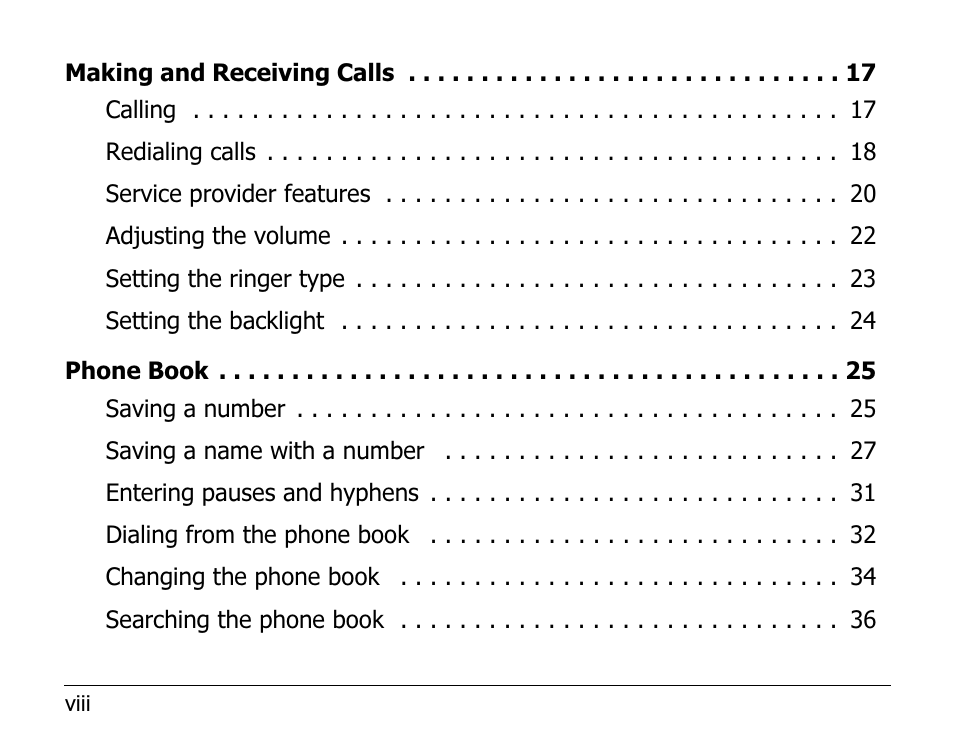 Kyocera EN User Manual | Page 8 / 105