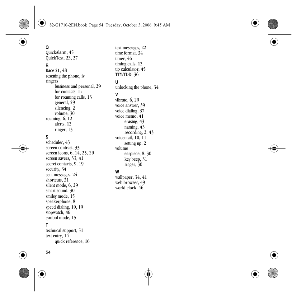 Kyocera K132 User Manual | Page 62 / 64