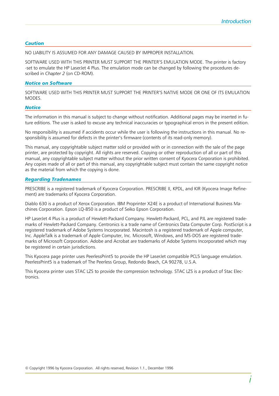 Kyocera FS-3700 User Manual | Page 23 / 116