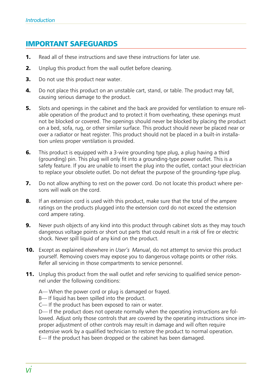 Important safeguards | Kyocera FS-3700 User Manual | Page 28 / 116