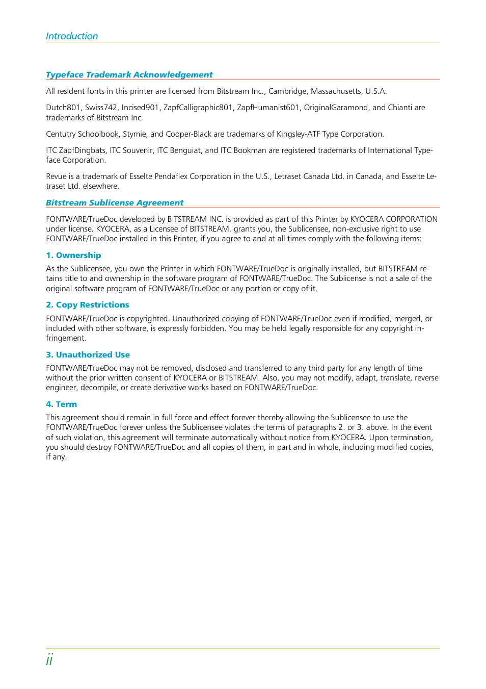 Kyocera FS-3700 User Manual | Page 3 / 116