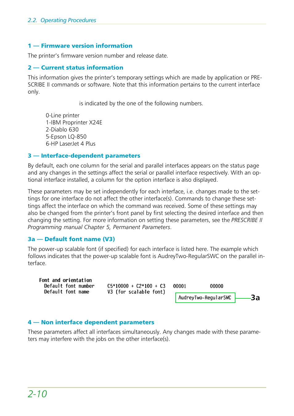 Option, Interface, Information | If installed) | Kyocera FS-3700 User Manual | Page 42 / 116
