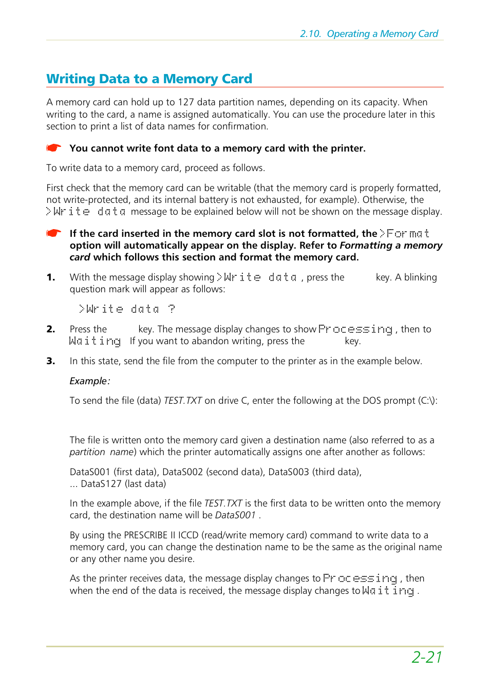 Kyocera FS-3700 User Manual | Page 53 / 116