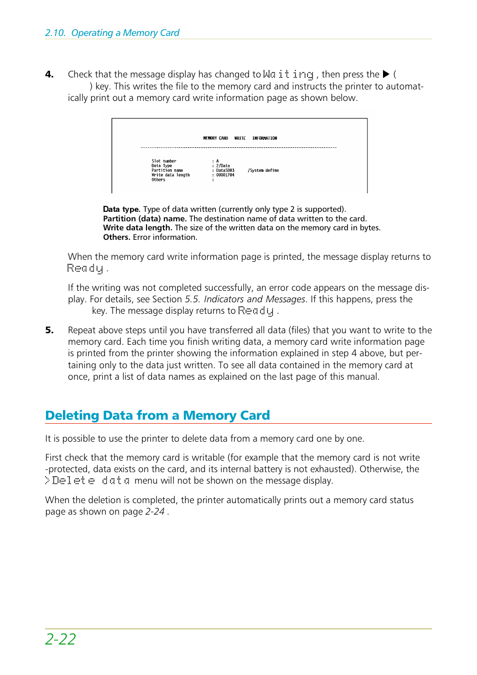 Kyocera FS-3700 User Manual | Page 54 / 116