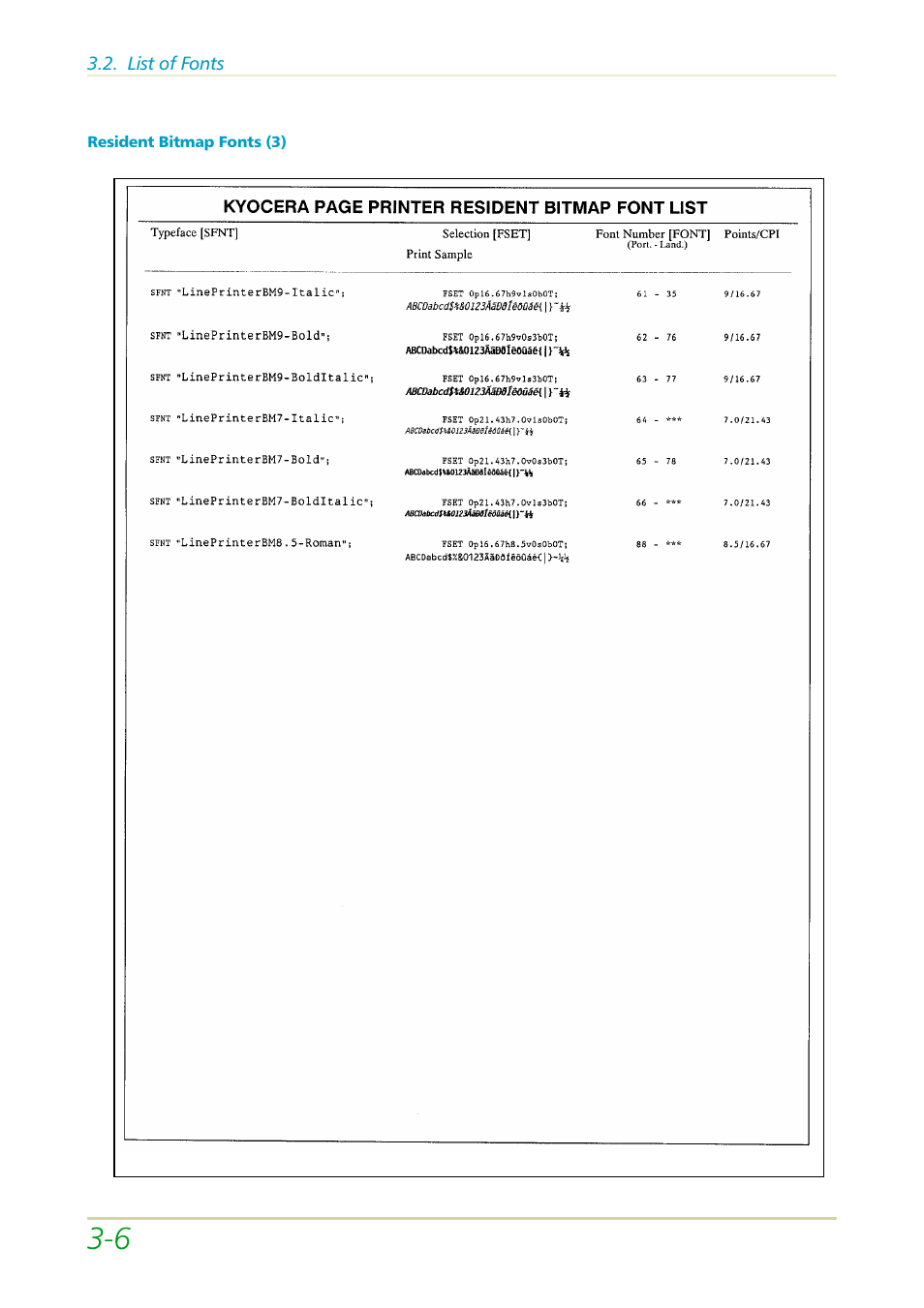 Kyocera FS-3700 User Manual | Page 62 / 116