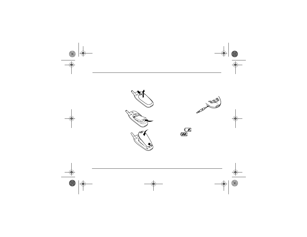1 getting started, Installing the battery, Charging the battery | Getting started | Kyocera 3250 User Manual | Page 9 / 78