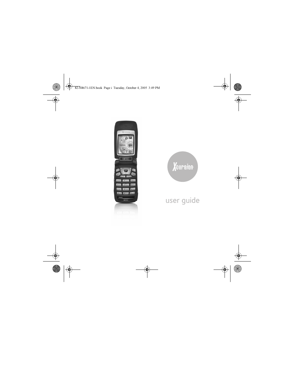 Kyocera Xcursion KX160B User Manual | 72 pages