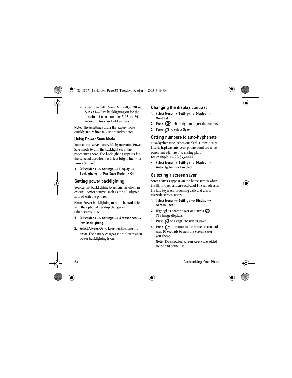 Kyocera Xcursion KX160B User Manual | Page 44 / 72
