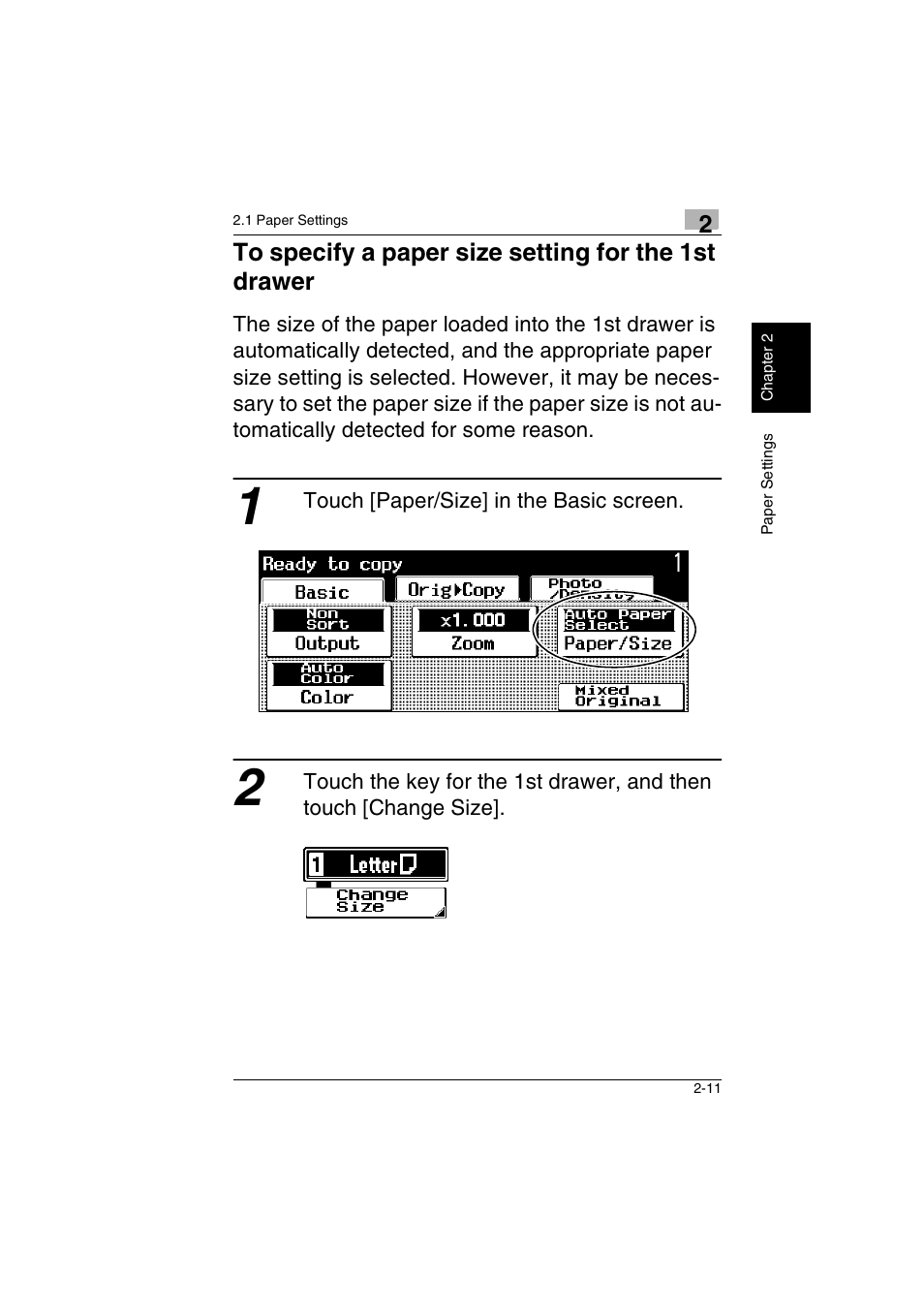 Kyocera KM-C2230 User Manual | Page 38 / 150