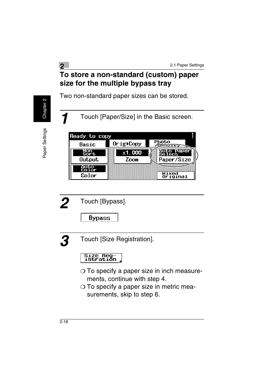 Kyocera KM-C2230 User Manual | Page 45 / 150